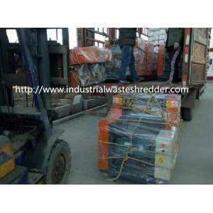 Industrial Waste Cardboard Box Shredder For Loose / Baled Type Old Clothes