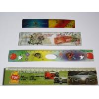 China Regla larga de encargo del animal doméstico 3d de los pp de la regla plástica lenticular LENTICULAR PLÁSTICA 3d para los estudiantes de la escuela on sale