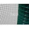 China Animal Fence Pvc Coated 1x1 Ss Weld Mesh Green Color 19 Gauge wholesale