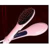 Hair Straighting Massage Comb With LCD Electronic Temperature Controls