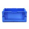 China Foldable Plastic Food Crate with Internal Size 330*240*145mm and Customized Color wholesale