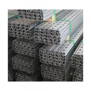 Hot Dipped Galvanized Strut Channel Unistrut Perforated Carbon Steel Profile C Channel