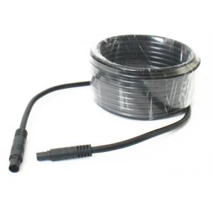 China Vehicle Reversing Camera Extension Cable With 4 Core Mini Din Plug To Socket supplier