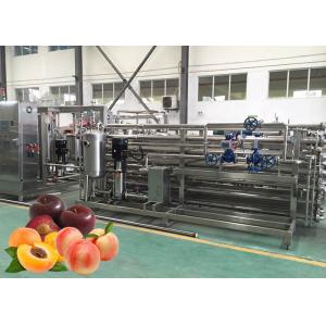 Fruit Paste Food Sterilizer Machine Sauce Sterilizing System PLC Control