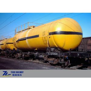 China 63 Ton Liquid Caustic Soda Railway Tanker Wagons For NaOH Liquid Alkali supplier