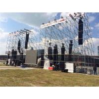 China Concert Layer Stage Lighting Truss Systems 48.3Mm Outdoor Events Speakers Stand on sale