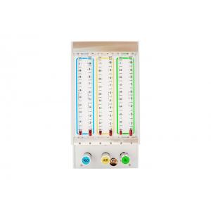 Six Tubes Flowmeter Anesthesia With Oxygen Flow 0.1-10l/Min And Air Flow 0.1-10l/Min
