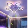 China wholesale   72W Dreaming Colorful Ceiling Fans With Lights , APP Rmt Ctrl Dimmable LED Smart Ceiling Fan Light wholesale