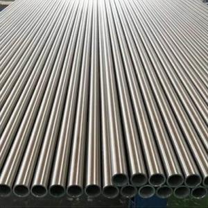 China Welded Polished 304 Stainless Steel Tubing , Flat Surface Cold Rolled Steel Pipe supplier