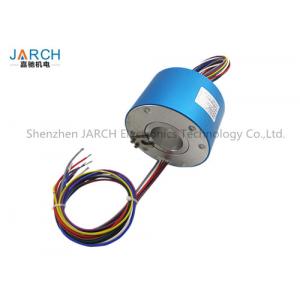 China OD 120mm 48 Circuits IP54 Through Bore Electrical Slip Ring For Industrial Machinery Max Speed:3000RPM wholesale