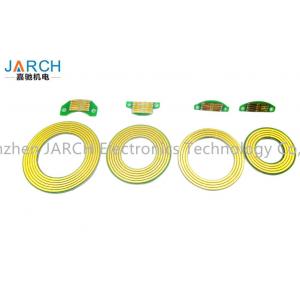 China Pancake PCB Through Hole Slip Ring Assembly 3 Circuits Transfer Power For LED supplier