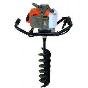 2 Stroke Gasoline Powered Earth ground hog post hole digger with Metal Material
