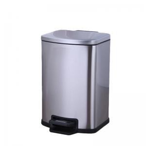 235x185x260mm 1.32 Gallon Miniature Metal Trash Can