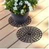 China Rust Resistant Plant Pot Floor Protector Trivet Lightweight Round Shape For Home wholesale