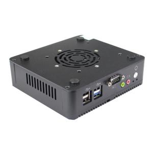 China Industrial Computer MINI ITX Box 128G SSD Quad Core Intel J1900 supplier