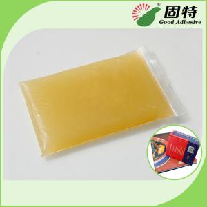 Light Amber Block Bookbinding Hot Melt Adhesive Glue , Animal Hide Glue