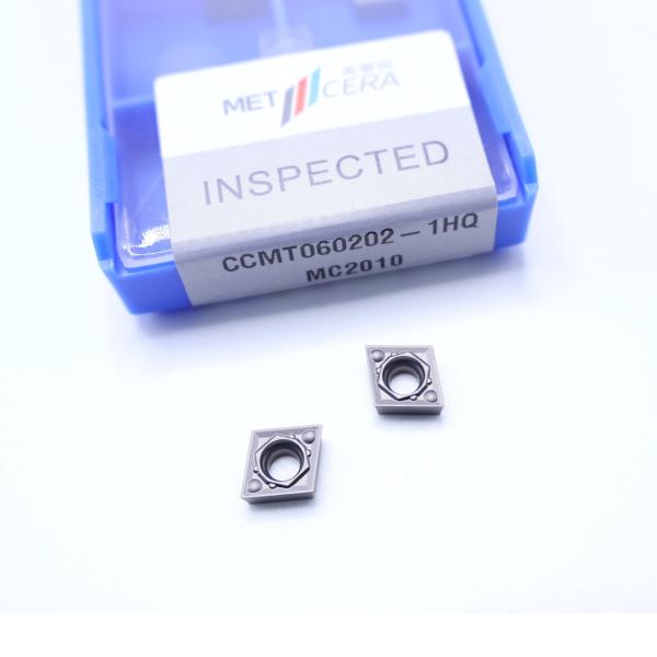 China MC2010 Grade CNC Turning Inserts High Hardness CCMT060202-1HQ wholesale