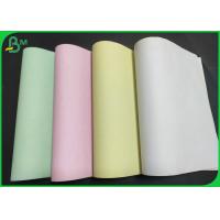 China White Blue Yellow 55g 50g Carbonless Paper A4 650mm 750mm Width In Roll on sale