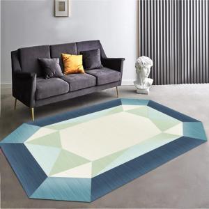 Geometric Area Rugs For Living Room Bedroom Machine Washable