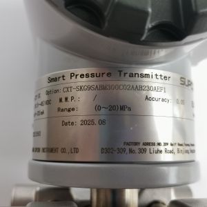China SUPCON transmitter model CXT-SKG9SABM300C02AAB230AEF1 output signal 4~20mA wholesale