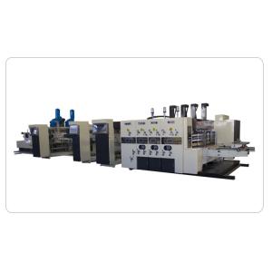 China Stable Printing Slotting Die Cutting Machine Corrugated Box Making Plant supplier