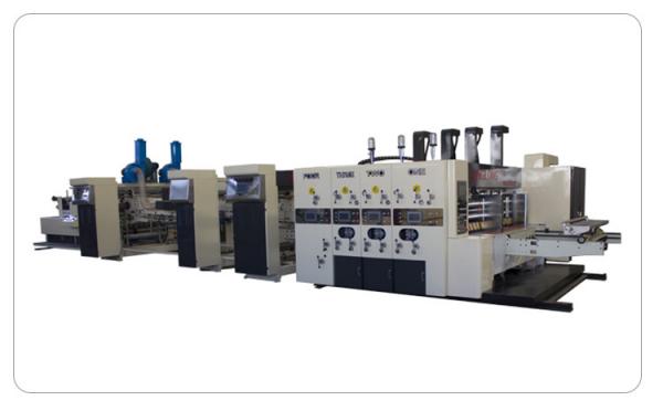 Stable Printing Slotting Die Cutting Machine Corrugated Box Making Plant