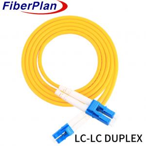 2.0mm 3.0mm Fiber Optic Patch Cord LC/UPC-LC/UPC Duplex Single Mode Fiber Cable
