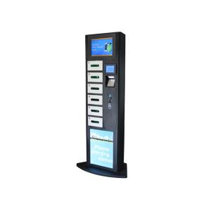 China LCD Advertising Cell Phone Charging Station , Charging Stations for Electronics Phone supplier
