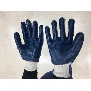 China Construction Cotton Work Glove / Latex Surface Mens Gardening Gloves supplier