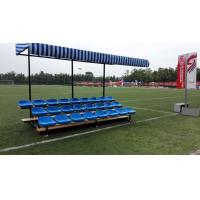 Anti Water Colored Low Back Chairs Portable Outdoor Bleachers