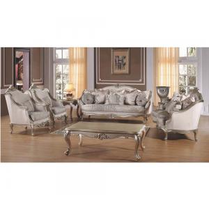 European Style Gold Painting Living Room Furniture Sofa Set