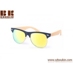 TOP Sell Polarized bamboo temple sunglasses, custom bamboo and wooden sunglasses