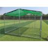 Large Dog Kennels For Outside / Large Dog Enclosures Outdoor With Roof Tube