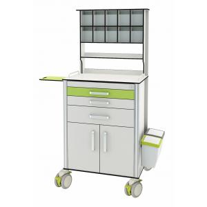 Aluminum Medicine Divider Hospital Medicine Trolley