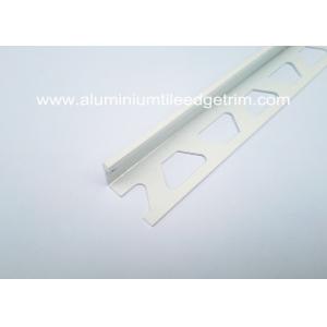 China Weather Resistance Aluminium White Tile Edge Trim With L shaped wholesale