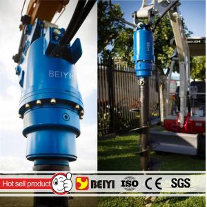 Auger drilling machine BYS3000 Excavator ground hole drill hydraulic auger drilling equipment used on excavator