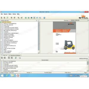 China Forklift Diagnostic Tool STILL STEDS 8.15 R2 PARTS and REPAIR 2015 Plus expire patch Plus still keygen wholesale