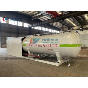 10cbm 10m3 LPG Gas Plant LPG Refilling Gas Tank Station With Dispensers