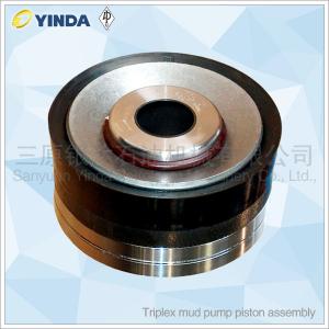 China Triplex Mud Pump Piston Assembly , Replaceable Rubber Pistons With NBR Rubber supplier