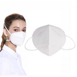 China Disposable KN95 Medical Mask Nonwoven KN95 Folding Half Face Mask supplier