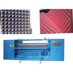 Polyurethane Foam CNC Auto Embossing Cutting Machine For Cushions / Packaging / Mats