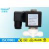 Miniature Liquid Line Solenoid Valve , Direct Acting 24v Solenoid Valve With