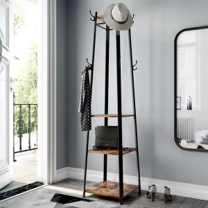 Hallway Coat Rack Stand for Sale, Coat Stand for Entryway, Industrial Coat Stand, LCR80X