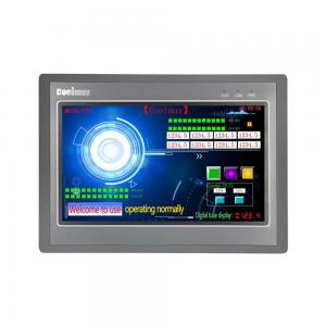 10 Inch IP65 Touch Panel PLC 1024*600 Pixels HMI Programming EX3G-100HA