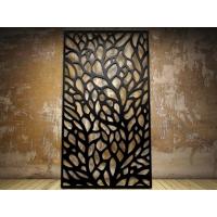 China Partition Screen Frame Decorative Laser Cut Metal Panels Outdoor Privacy Mesh on sale
