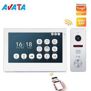 Tuya WiFi Ahd1080p front door  Intercom Video Interphone System with Unique Interface
