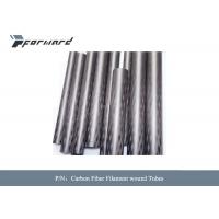 China Lightweight Carbon Fiber Tubes Gloss Matte Wax Coating Carbon Fiber Rod Tube on sale