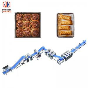 High-Capacity Puff Pastry Production Line Bread Roll Forming Machinery For Food Factory
