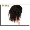 Hot Beauty Women's Full Lace Human Hair Wigs Kinky Style With Natural Hairline