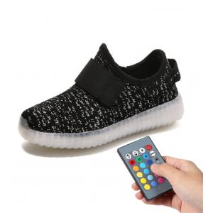 China Skate Boys Remote Control LED Shoes USB Charging For Kids Girls Sneakers supplier